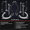 10PCS Front Suspension Control Arm Kit for BMW X5 X6