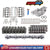 E1840P cam kit with hydraulic roller camshaft and 16 beehive valve springs
