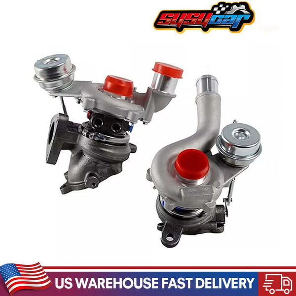 2PCS TurboChargers Left & Right for Ford Taurus Explorer Lincoln MKS MKT 3.5L Replace# AA5E9G438GD