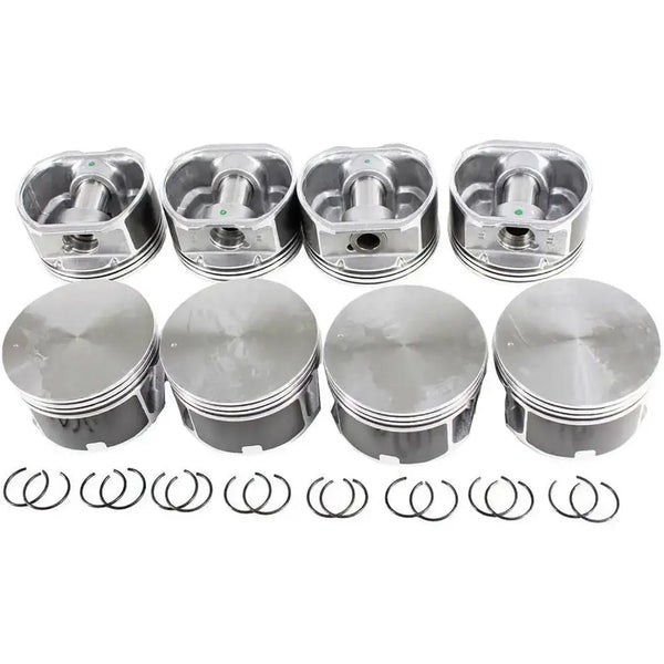 Juego de pistones y anillos con kit de pasadores para CHRYSLER DODGE JEEP MITSUBISHI 4.7L 1999-2007 Reemplaza n.º 5012362AB, 5012362AC