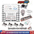 E1840P LS1 Camshaft Lifters Rocker Arms Kit