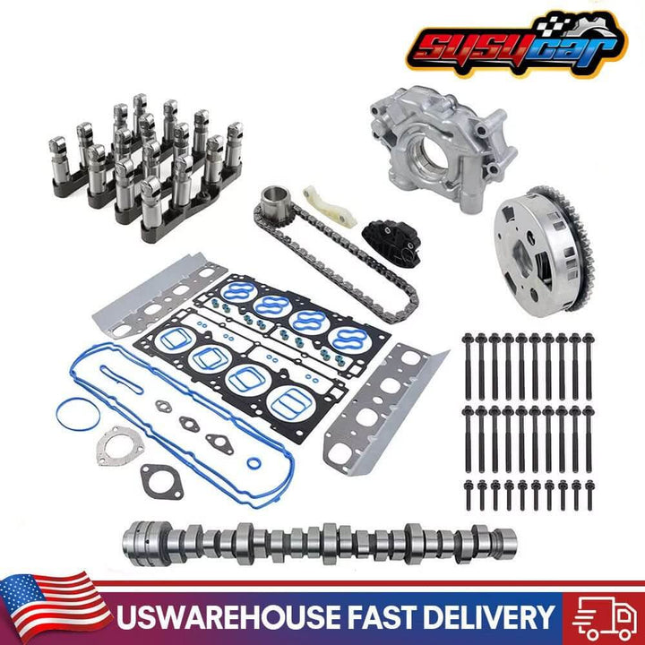 SUSUCAR MDS camshaft Lifters KIT 5.7 hemi cam and lifter kit for Chrysler 300 Dodge Ram 1500 5.7L Hemi 2009-2019