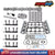 Camshaft KiFor Chrysler Dodge Ram 1500 5.7 hemi engine MDS lifters and cam oil pump Kit 2009-2019
