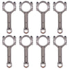 SUSUCAR Set of 8 For Chevrolet Silverado GMC 5.3L 6.0L 6.2L LS2 LS3 Gen IV Floating Pin Connecting Rod w/ Bushing