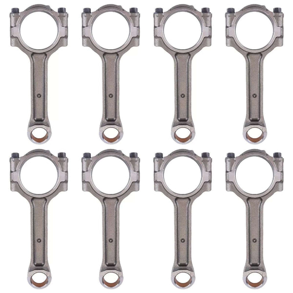 Set of 8 For Chevrolet Silverado GMC 5.3L 6.0L 6.2L LS2 LS3 Gen IV Floating Pin Connecting Rod w/ Bushing