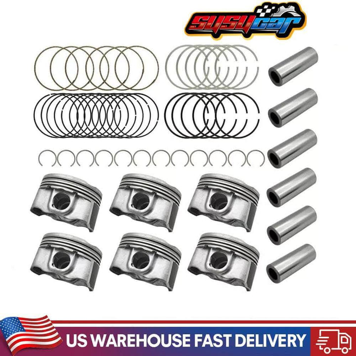 3.3L G6DH Piston & Ring Kit for Hyundai Azera Santa Fe Santa Fe XL Kia Cadenza Sedona Sorento