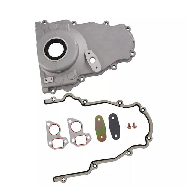 Timing CoverEngine Timing Cover For Chevy LS2 LS3 Non-VVT Gen 4 LSx 4.8L 5.3L 6.0L 6.2L 12633906 12600326