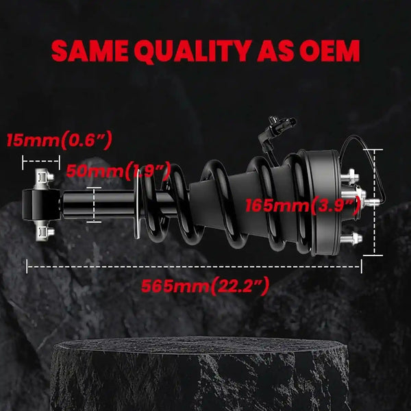 Pair Front Shock Struts Assys For Cadillac Escalade Chevy Tahoe GMC Yukon XL 2015-2020 with Magnetic Ride Control