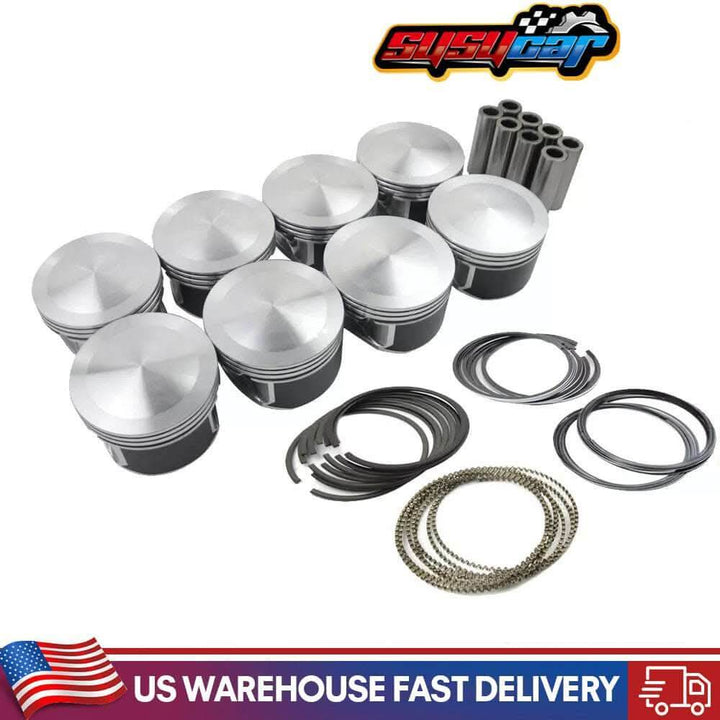 SUSUCAR For 2003-2006 Dodge Ram Chrysler Jeep 5.7L HEMI OHV Pistons & Rings Set 5086010AB