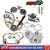 SUSUCAR For Chevrolet GM Ecotec 2.0L 2.4L Timing Chain Kit VCT Selenoid Actuator Gear Oil & Water Pump kit