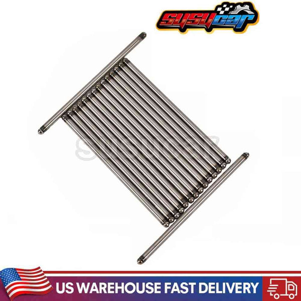 For GM Chevrolet GMC LS GEN III & IV Push Rods Kit 1999+ 4.8L 5.3L 6.0L 6.2L 16pc Set OEM#10238852