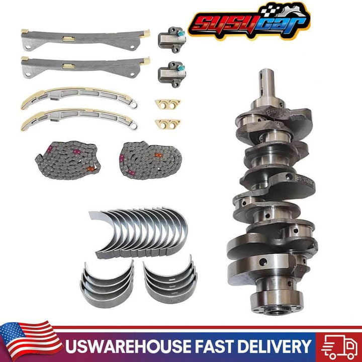 SUSUCAR For Hyundai Kia G6DH 3.3L Engine Rebuild Overhaul Kit - Crankshaft Bearing Timing Chain kit