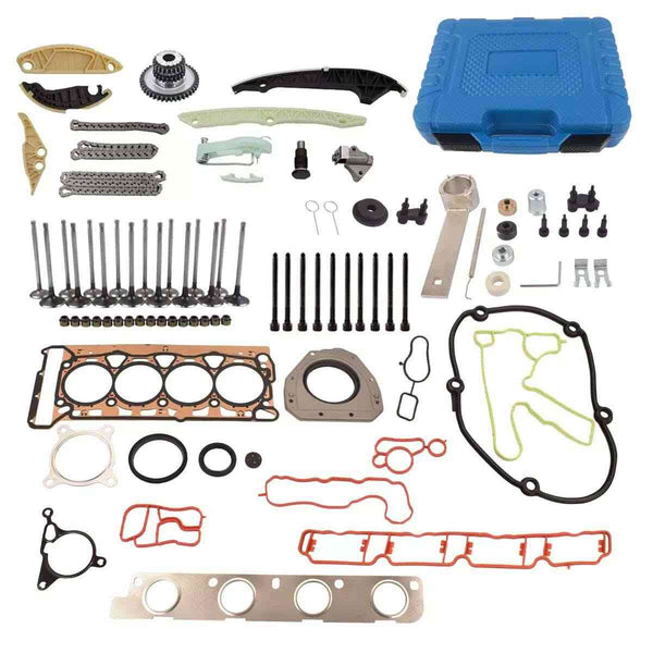 Head Gasket Set Timing Chain Tool Kit For Audi VW 2008-2015 TSI TFSI 2.0T