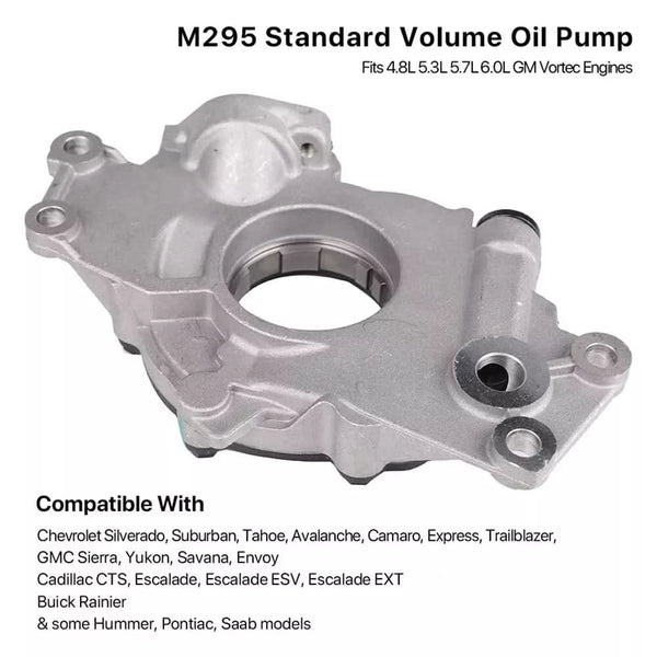 High Volume Oil Pump Change Kit With w/Gaskets RTV For BUICK Chevrolet GM LS 4.8L 5.3L 6.0L Engine M295HV