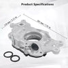 M295HV New Oil Pump For Chevy Chevrolet Silverado GMC LS1 LS2 LS6 4.8 5.3 5.7 6.0 Engines High Volume