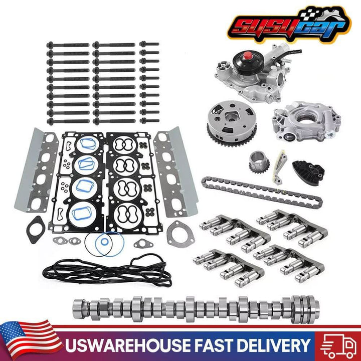 5.7 HEMI MDS camshaft lifter repair kit with timing components and pumps