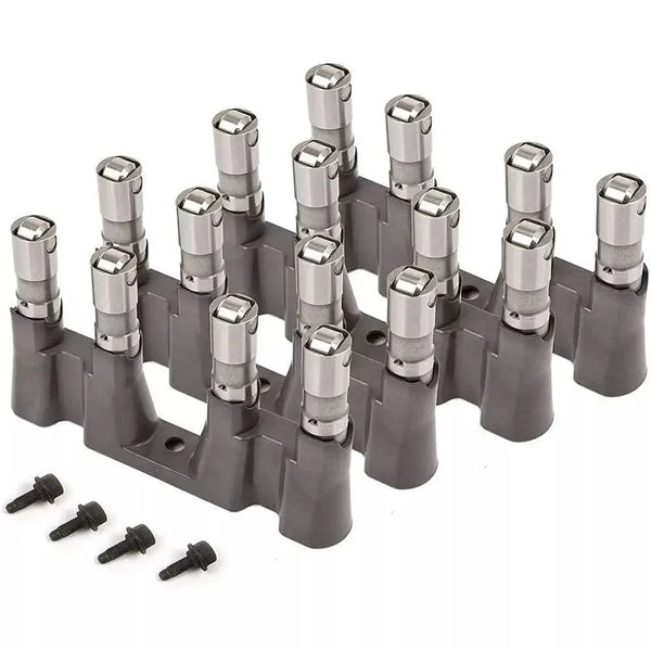 16 Hydraulic Roller Lifters with Four Lifter Trays for GM 5.3L AFM