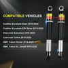 Pair Rear Air Shock Absorber Assembly For 2015-2020 Cadillac Escalade Chevy Suburban Tahoe Silverado GMC Yukon XL Sierra 1500