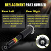 Shock & Struts2PCS Rear L/R Magnetic Ride Control (MRC) Shock Absorber Struts for Cadillac XTS 2013–2019 3.6L