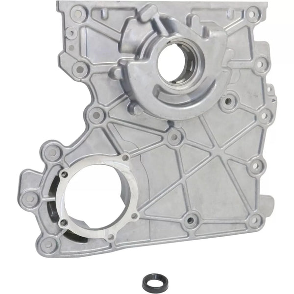 Engine Timing Chain Cover w/ Oil Pump for Chevy Colorado Buick Hummer 2002-2012 Replacement 12628565, 12601932