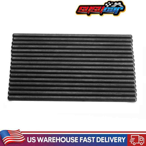 SUSUCAR 16PCS 5/16" Hardened 7.400" Pushrods For Chevrolet GMC Cadillac 4.8L 5.3L 5.7L 6.0L 6.2LLS1/LS2/LS6/L92/LS3/L99