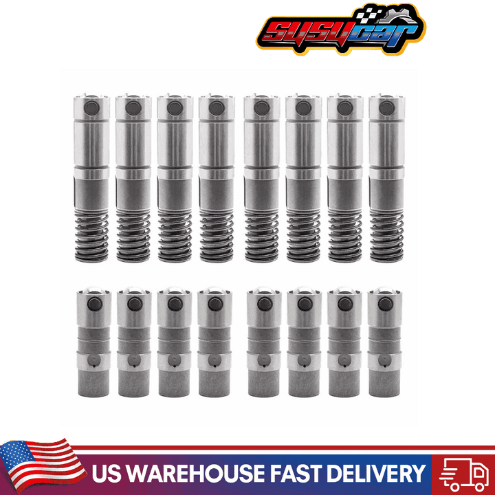 SUSUCAR 16 Pcs Hydraulic Roller Lifters for 2007-2013 Chevy GMC Cadillac Buick 4.8L 5.3L 6.0L 6.2L AFM Roller Valve Lifters