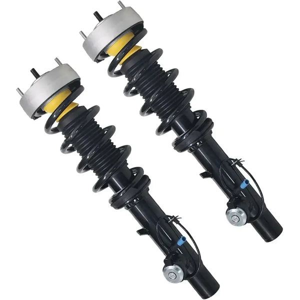 Front EDC Shock & Coil Spring Assemblies with EDC connectors for 2014-2018 BMW X5 and 2015-2018 BMW X6, X5 M and X6 M
