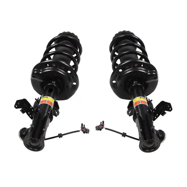 Front Electronic Loaded Strut Kit for Cadillac SRX, complete left and right assemblies