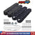 SUSUCAR Aluminum Finned Valve Covers for Chevy Small Block SB V8 293 325 376 427,Valve Covers w/Coil Mounts and Covers- Black LS1 LS2 LS3 LS6 LS7