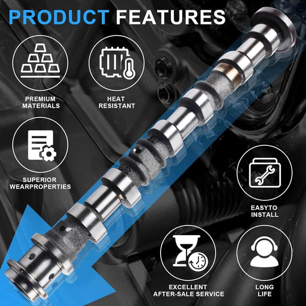 SUSUCAR Engine Camshaft for Jeep 2011-2016 Dodge for Chrysler Ram 3.6L V6 Right Side Intake Camshaft 5184380AG,5184380AE