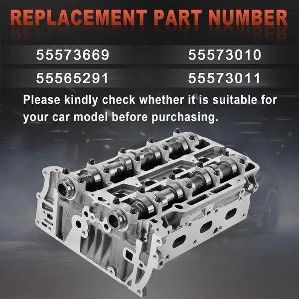 SUSUCAR Engine Cylinder Head Assembly Head Gasket Set for Chevrolet Cruze Sonic Buick Encore 2013-2016 1.4L