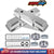 SUSUCAR Polished Aluminum Tall Valve Covers for Chevy SBC 283 302 305 327 350 400 1958-1986
