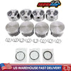 SUSUCAR Set of Piston & Rings with Pin Kit for 1999-2007 CHRYSLER DODGE JEEP MITSUBISHI 4.7L Replace# 5012362AB, 5012362AC