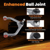 Tubular front upper control arms for lifted Ram 1500 suspension