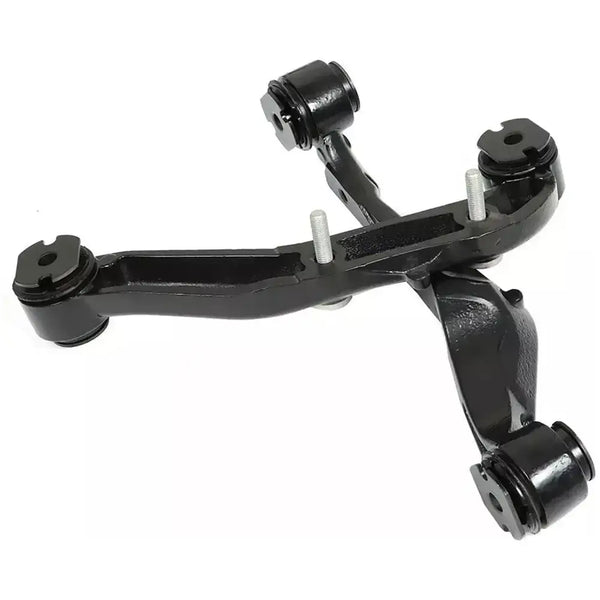 Front Differential Carrier Mounting Bracket Set - black coated brackets with bushings and studs