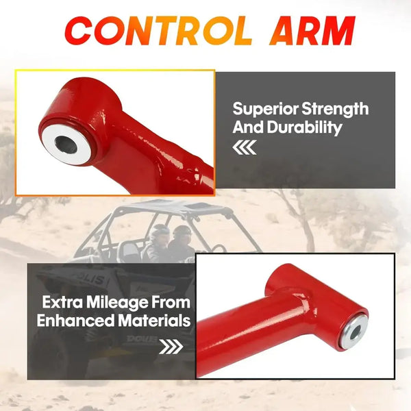Front High Clearance A-Arms for Polaris RZR XP 1000 pivot bushing detail