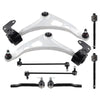 Front lower control arm ball joint tie rod kit for Honda Pilot Acura MDX