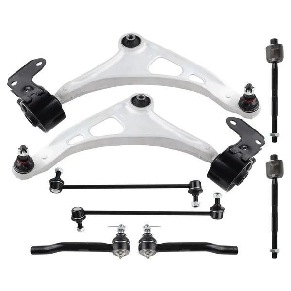 Front lower control arm ball joint tie rod kit for Honda Pilot Acura MDX