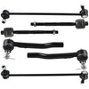 Lower control arm ball joint tie rod components for front suspension service