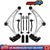 Front suspension kit with lower control arms ball joints tie rods for Honda Pilot Acura MDX
