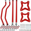 Rear High Clearance Radius Rods for Polaris RZR XP 1000 upper and lower rod layout