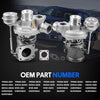 TurbosTurbo Turbocharger for 2013-2023 Dodge Dart Fiat 500 Jeep Renegade 1.4L Replaces# 04892938AB 799502-5001