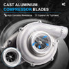 TurbosTurbo Turbocharger Compatible for Ford F250 F350 F450 F550 Excursion 6.0L V8 Diesel V110 Engine 2003-2004