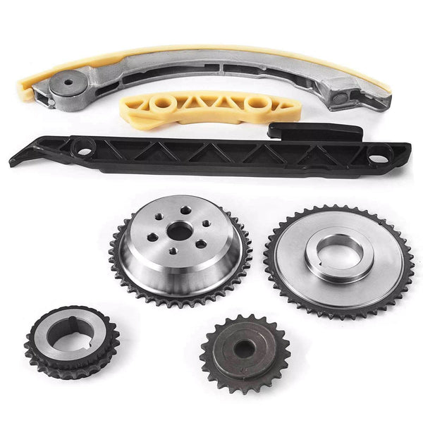 SUSUCAR Engine Timing Chain Kit Set For Chevrolet Malibu Equinox Buick LaCrosse L4 2.0L 2.2L 2.4L 2006-2015