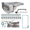 Oil PanPerformance Aluminum Oil Pan Kit for Chevrolet GM LS1 LS3 LSA LSX 5.0L 5.3L 5.4L 5.7L 1955-1987 Replacement 19212593