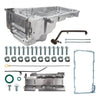 SUSUCAR Performance Aluminum Oil Pan Kit for Chevrolet GM LS1 LS3 LSA LSX 5.0L 5.3L 5.4L 5.7L 1955-1987 Replacement 19212593