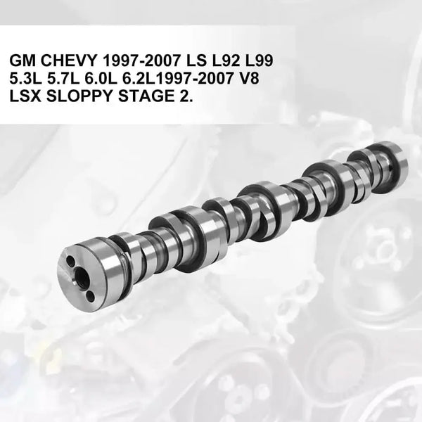 SUSUCAR For Chevy Silverado GMC 4.8L 5.3L LS LS1 E1840P Sloppy Stage 2 Cam .585" Camshaft Lifters Kit