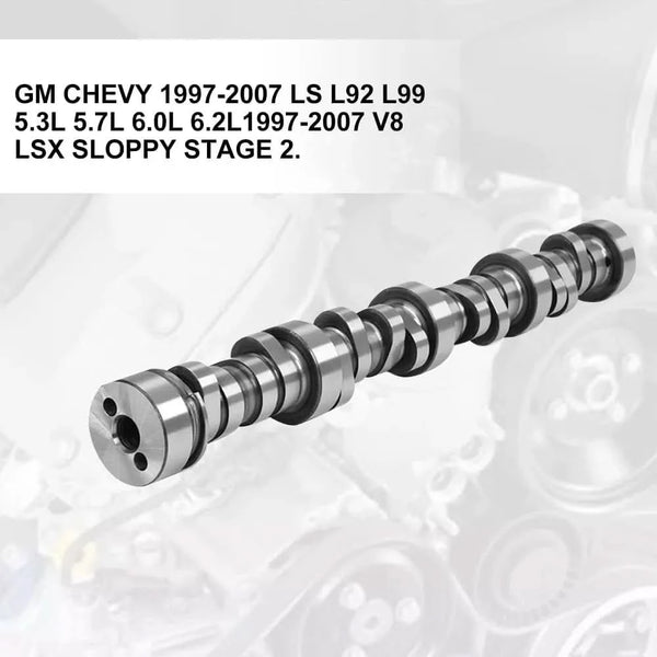 camshaftFor Chevy Silverado GMC 4.8L 5.3L LS LS1 E1840P Sloppy Stage 2 Cam .585" Camshaft Lifters Kit