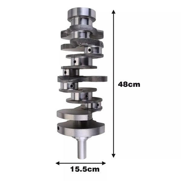 SUSUCAR Crankshaft For Hyundai Santa Fe Kia Sorento 3.3L 2013-2018 Crankshaft Assy 623R6-3CA0A