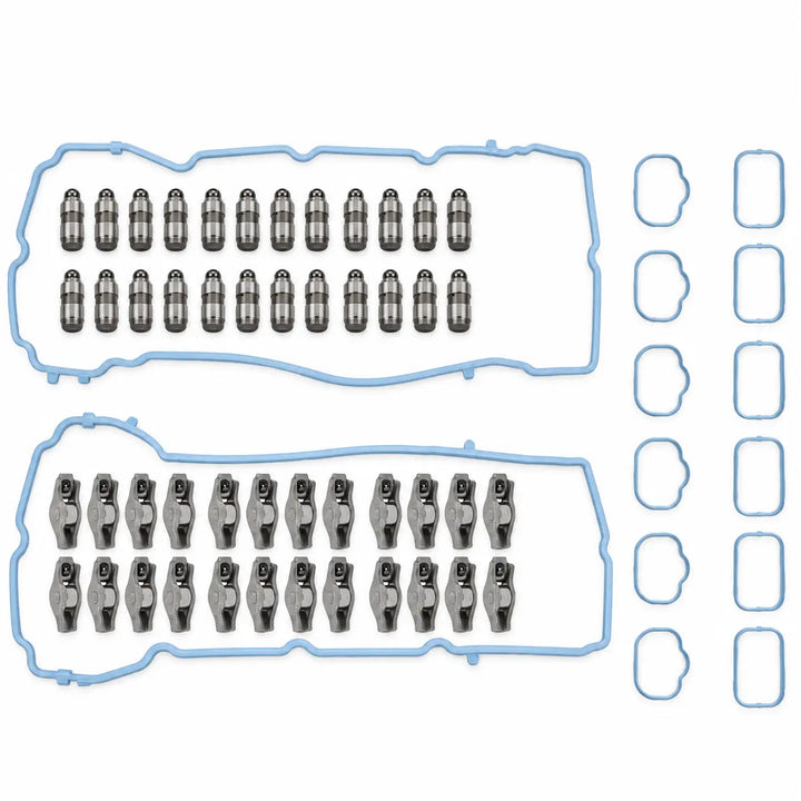 48Pcs 3.6L Rocker Arms & Lifters Kit - complete package contents